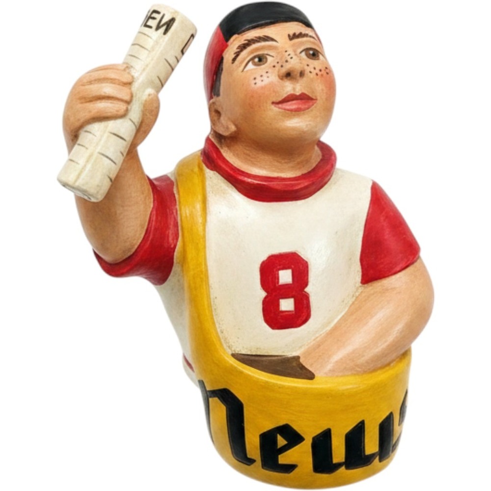 Leo R Smith III Everyday Angels Newsboy Angel of Dependability RARE